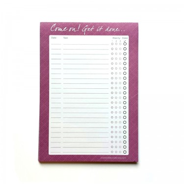 To Do List Notepad A5 - Come on! Get it done...